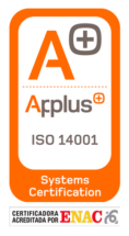 Certificado Applus ISO 14001 - Enac