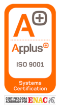 Certificado Applus ISO 9001 - Enac